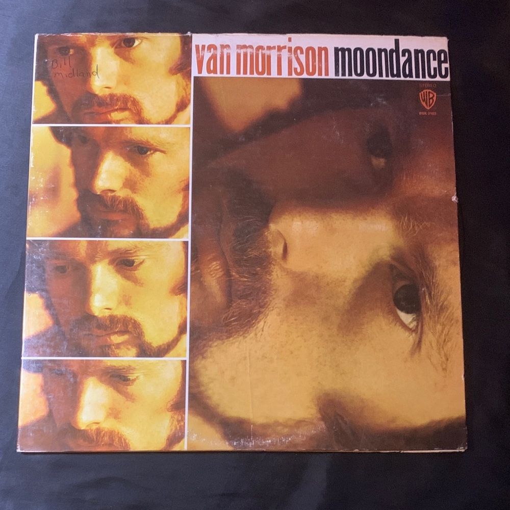 Van Morrison Moondance Vintage Vinyl Record (1976-1978)